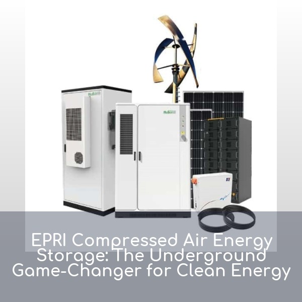 EPRI Compressed Air Energy Storage: The Underground Game-Changer for Clean Energy